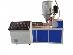 PE PP single wall Corrugated pipe production machine / PEHD spring sheath production machine