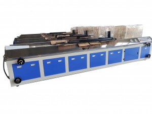 PVC gutter production machine