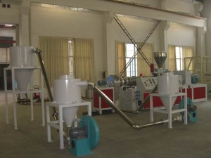 PVC pelletizing machine