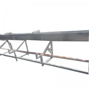 PVC gutter production machine