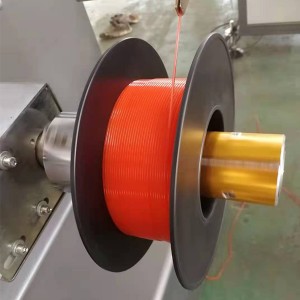 Linha de extrusão de filamentos de impressora 3D